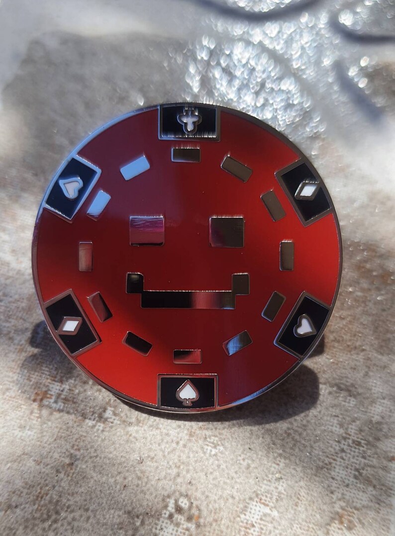 Las Nevadas Quackity Inspired Poker Chip Etsy UK