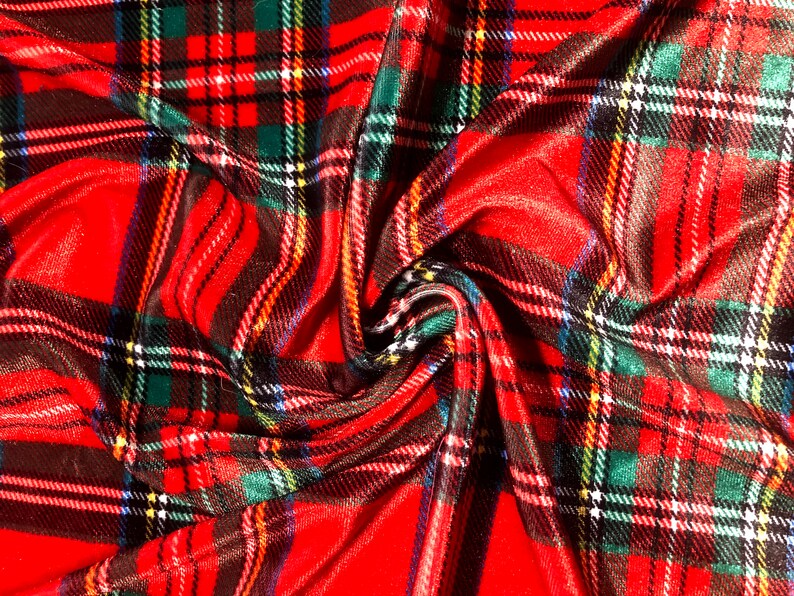 christmas stretch jersey fabric