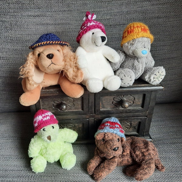 Mütze für kleine Teddybären