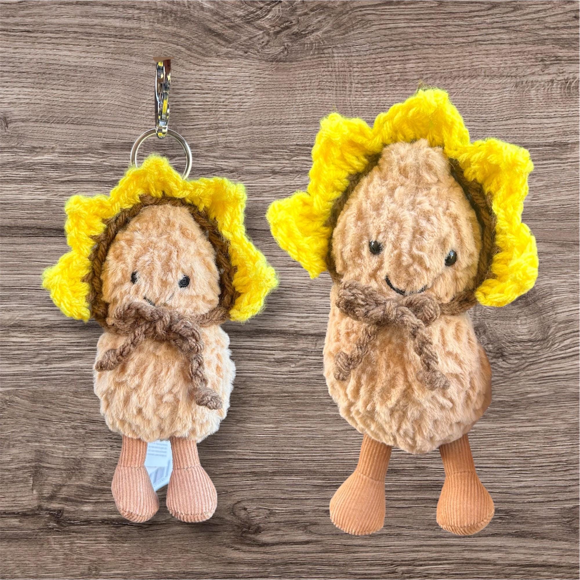 Crochet Hat or Outfit for Amusable Peanut Jellycat London Stuffed Animal Collector Plushie