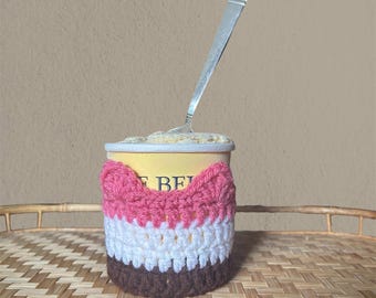 Neapolitan Cat Ice Cream Cozy