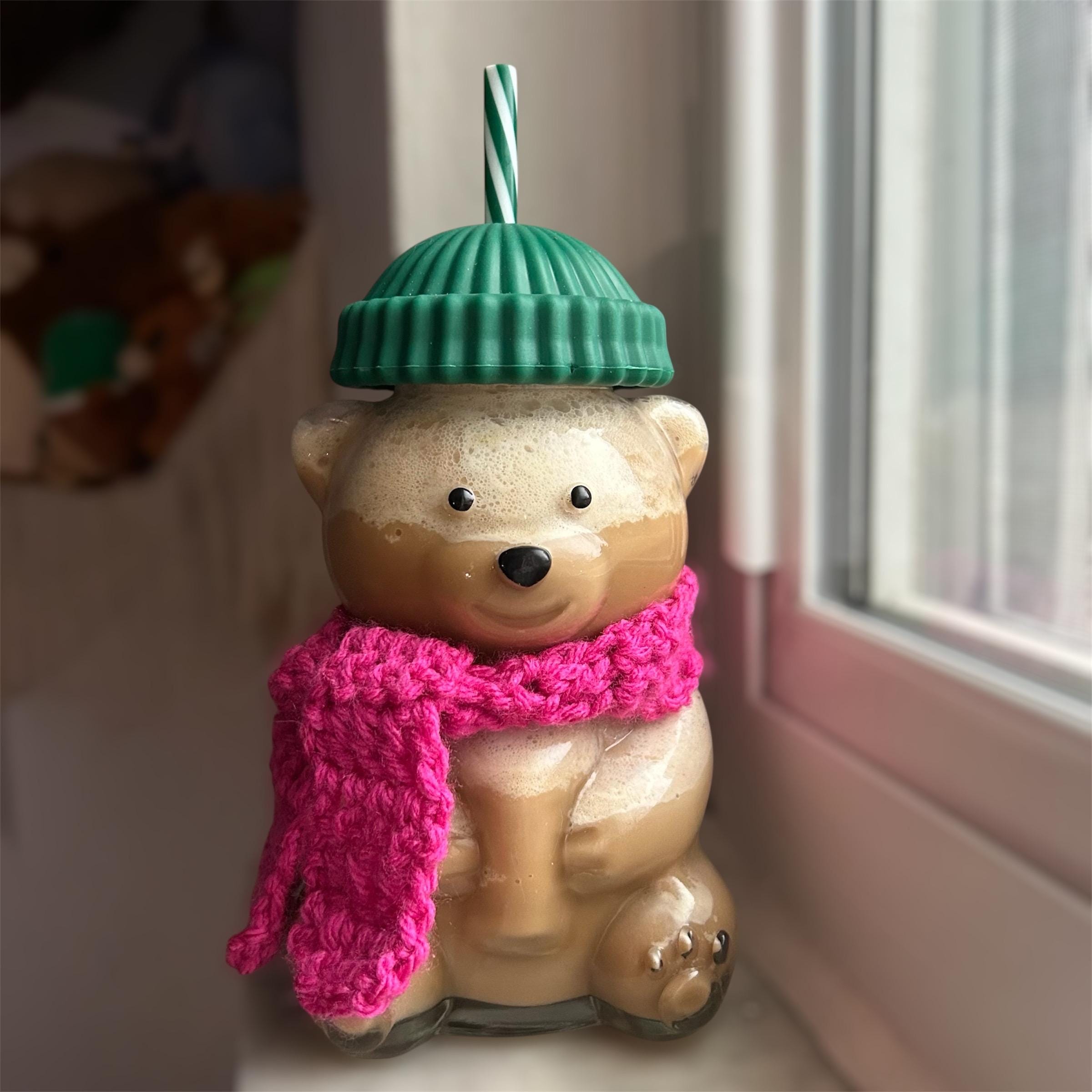 Crochet Scarf Outfit for Bearista Starbucks Bear Cup - Etsy