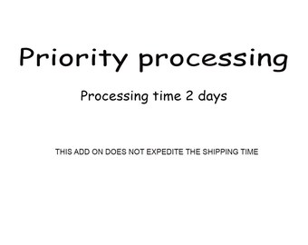 Priority processing