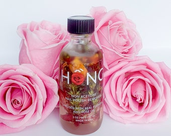 Acetone-Free Nail Polish Remover with Rose Hip Oil