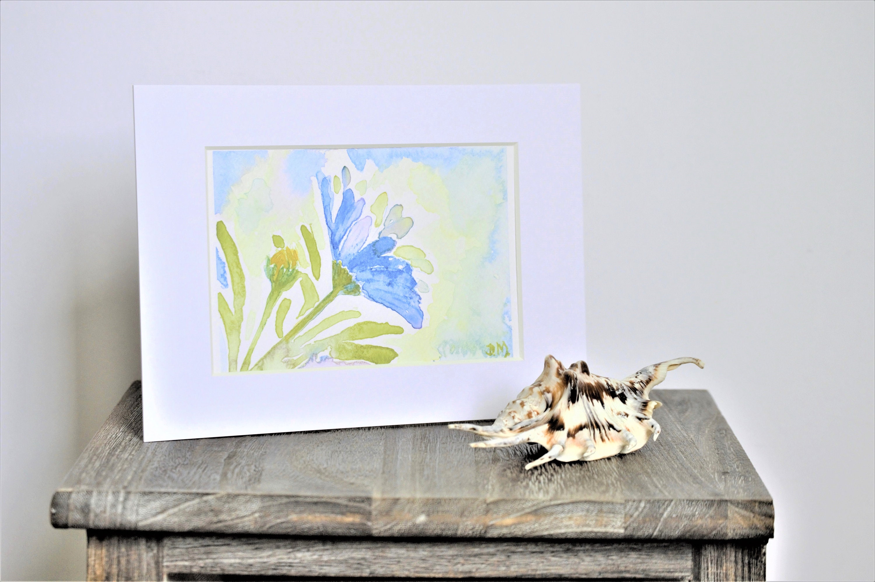 Original Small Framed Wall Art Hand Painted Home Decor Etsy UK