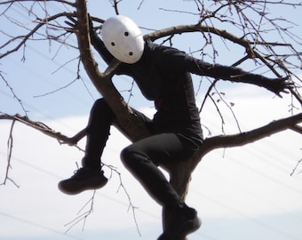 Halloween Pathologic 2 costume masque body costume tragédien kodama Princesse Mononoke mime arbre blanc sirit fantôme anime jeu cosplay visage
