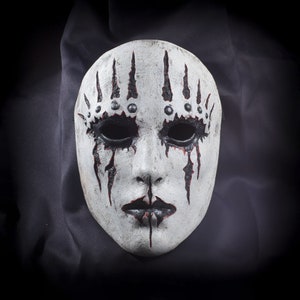 joey jordison mask slipknot iowa the crow brandon lee pierrot men black metal full face brutal rock halloween masquerade Blank custom