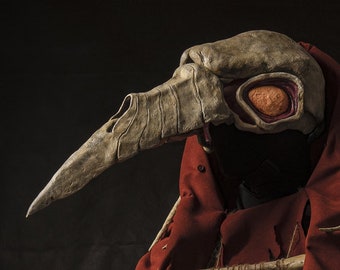 Plague Doctor Mask Pathologic 2 Executor Crow Skull Helmet costume full face head bone monster