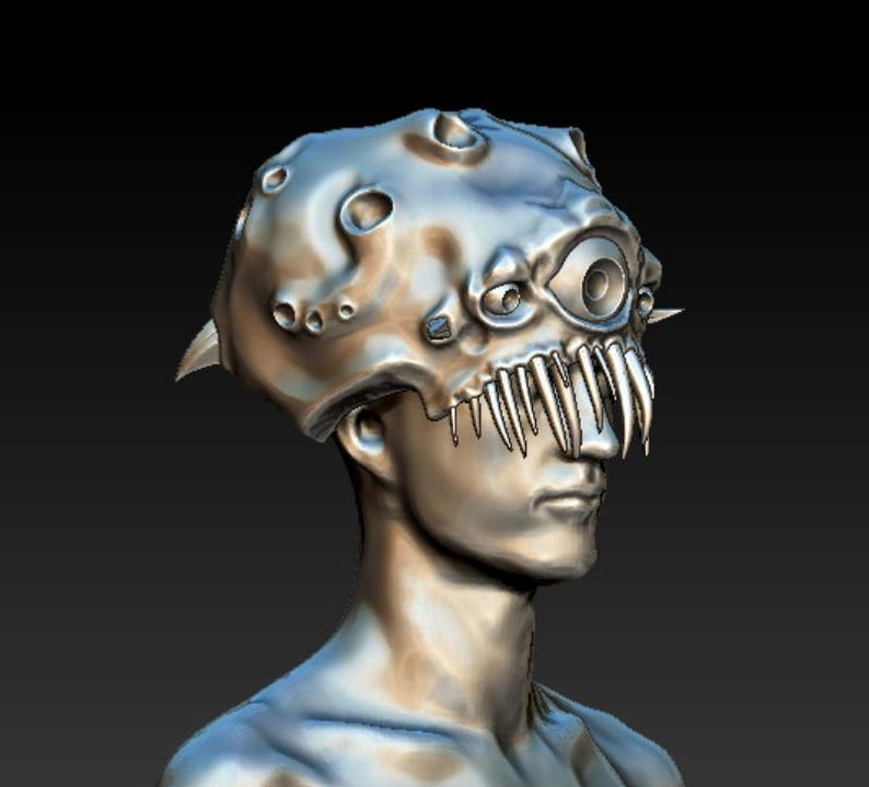 Dungeons & Dragons Beholder Mask – Dnd/xanathar Helmet Monster Design ...
