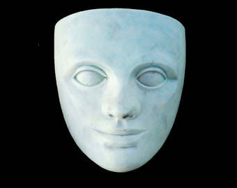 Custom Design Mask Blank White Full Face M-Masks Made to order masquerade greek men male
