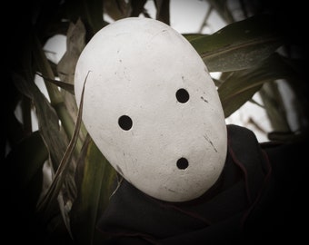 Pathologic 2 full face mask tragician kodama Princess Mononoke white ghost cosplay halloween adult samhain haunt creepy tree spirit