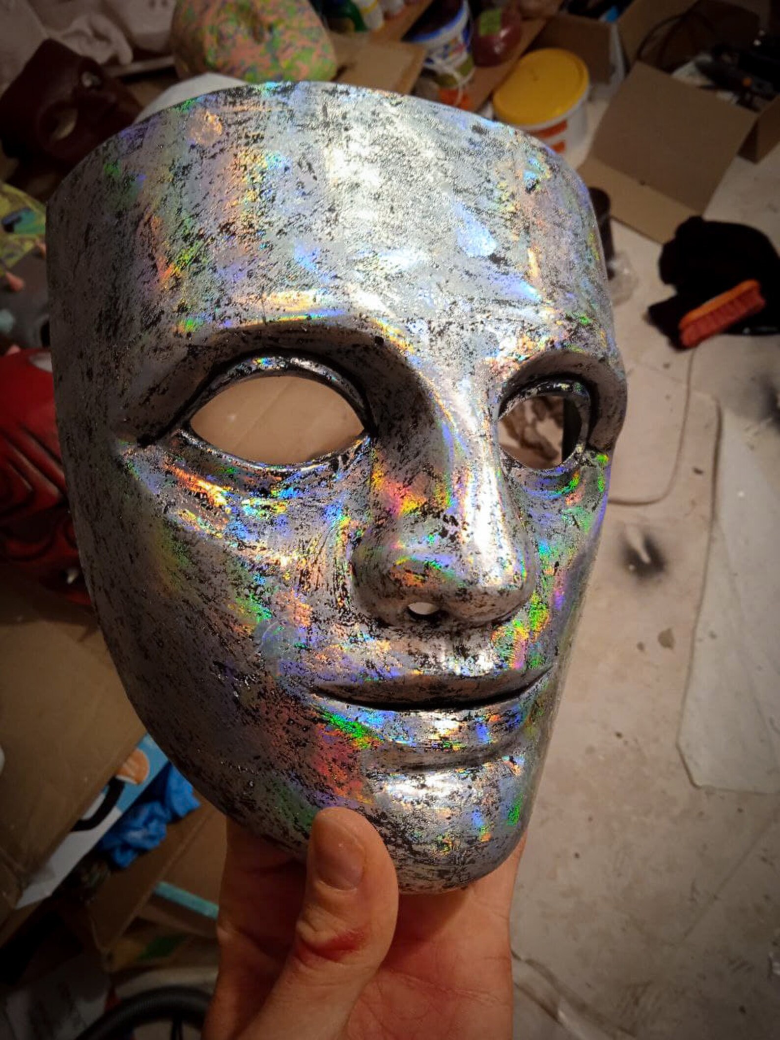 APOLLO God Mask Greek Mask Greek Statue Face Black Etsy