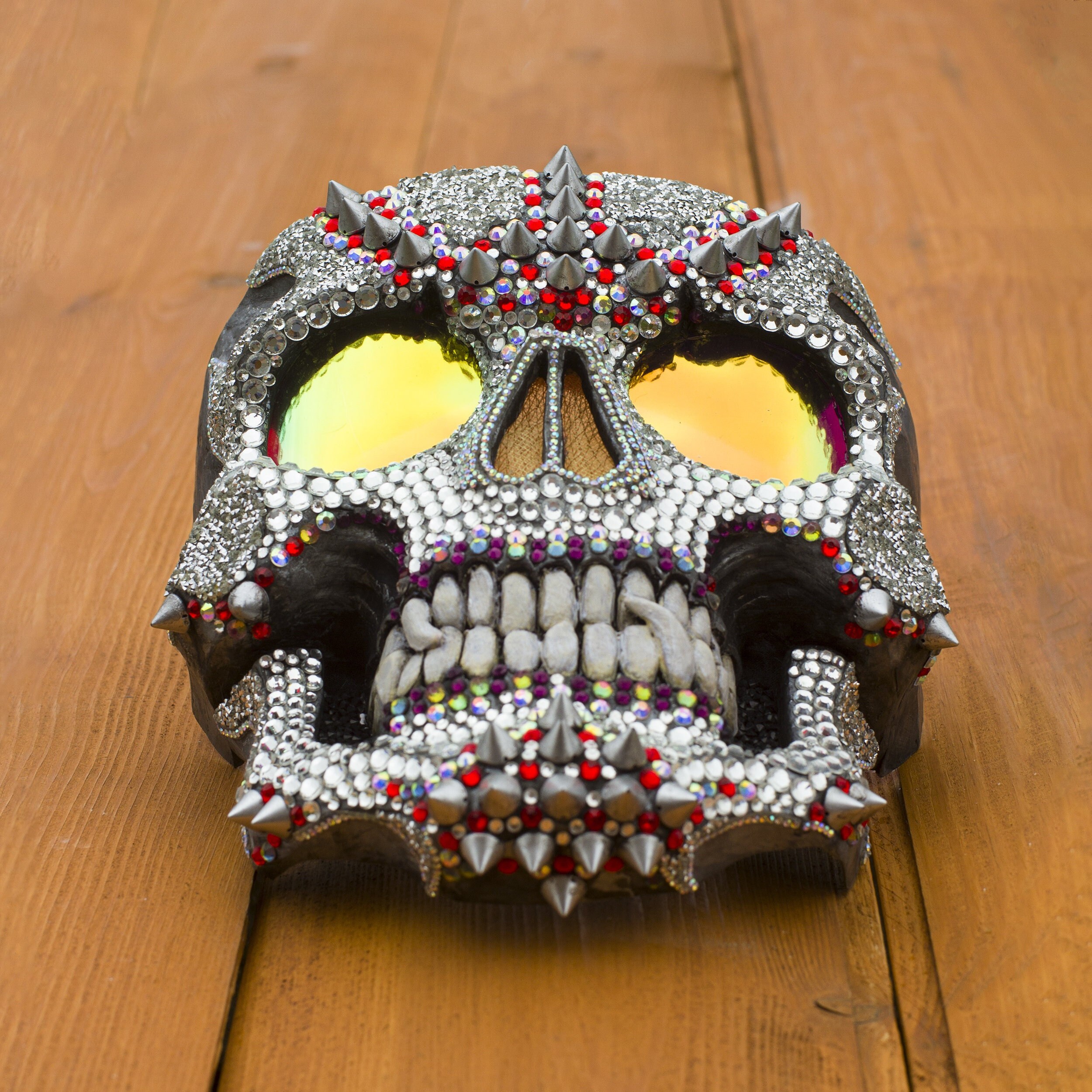 Masquerade Mask Rhinestone Stick-On Jewels – Raveland
