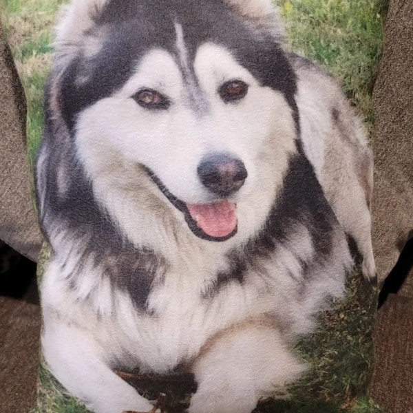 Custom Pillow - double sided fleece