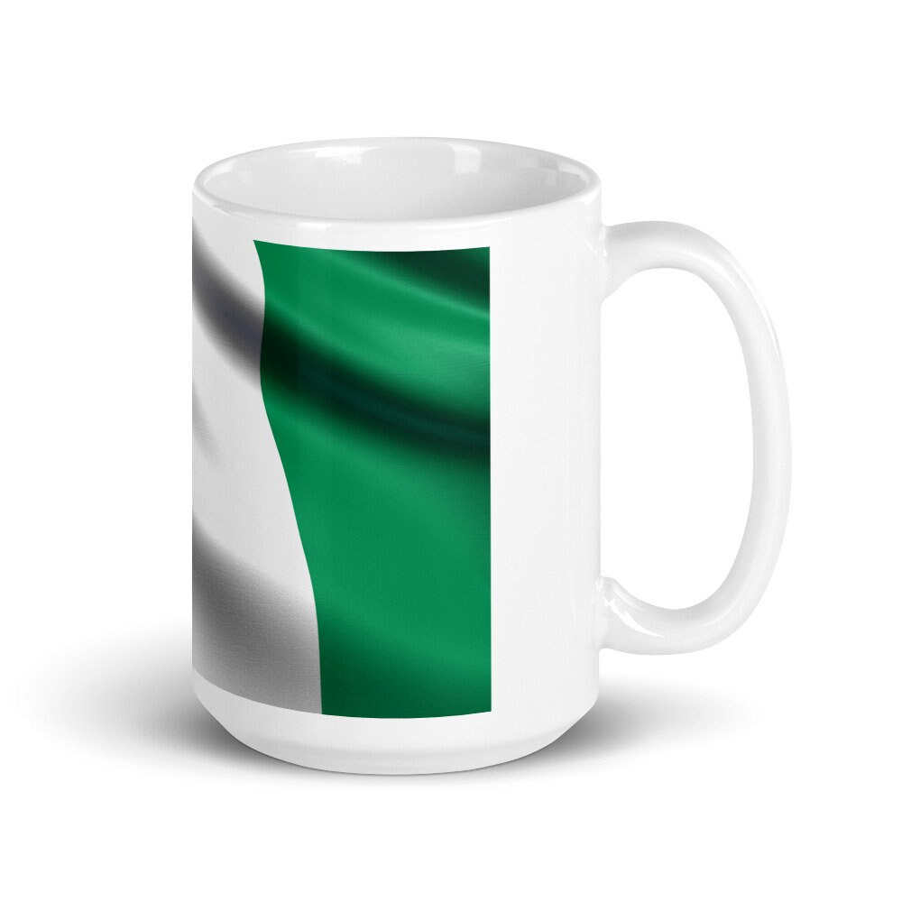 Nigeria Flag Coffee Mug Cup Gift for Ambassadors and People Etsy UK