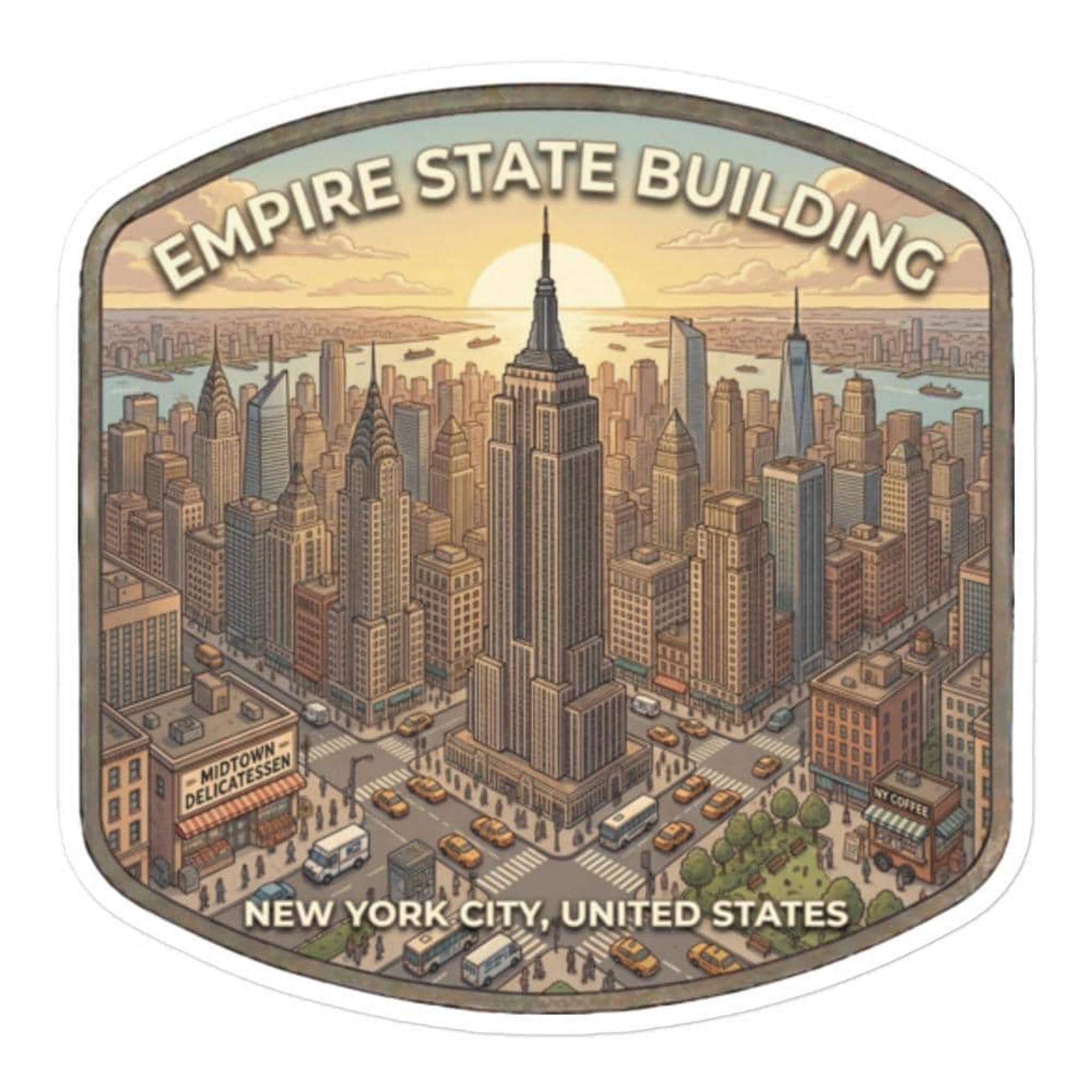 Vintage Empire State Building Souvenir - Etsy