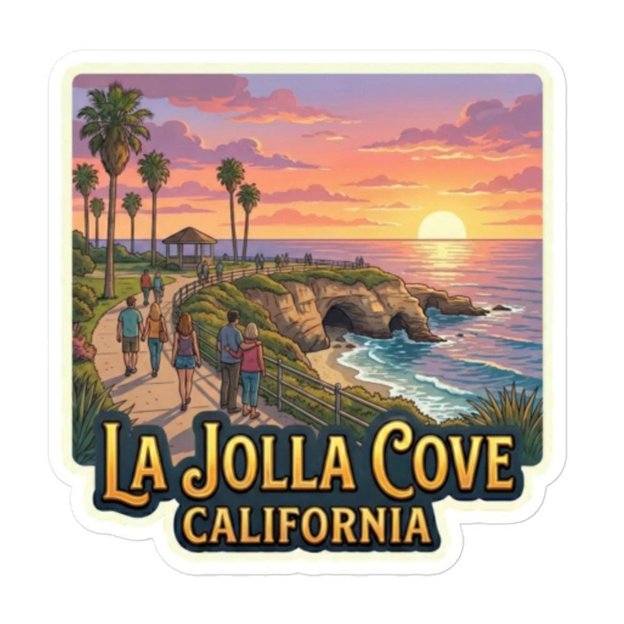 La Jolla Cove Sticker - Etsy