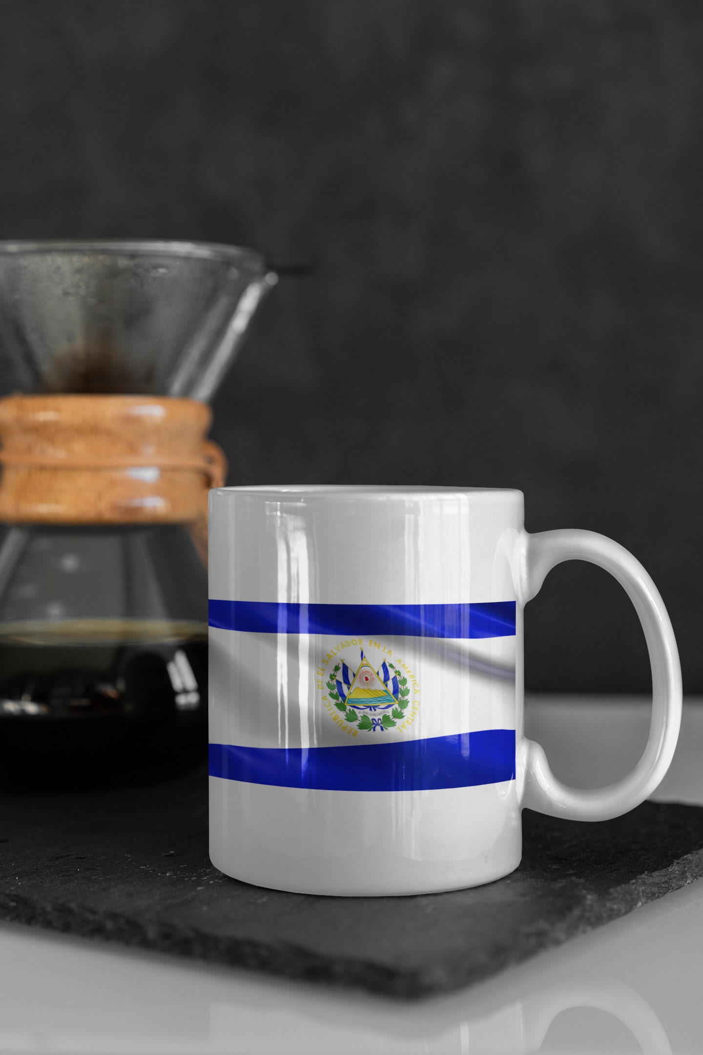 El Salvador Flag Coffee Mug Cup Gift for Ambassadors and Etsy UK