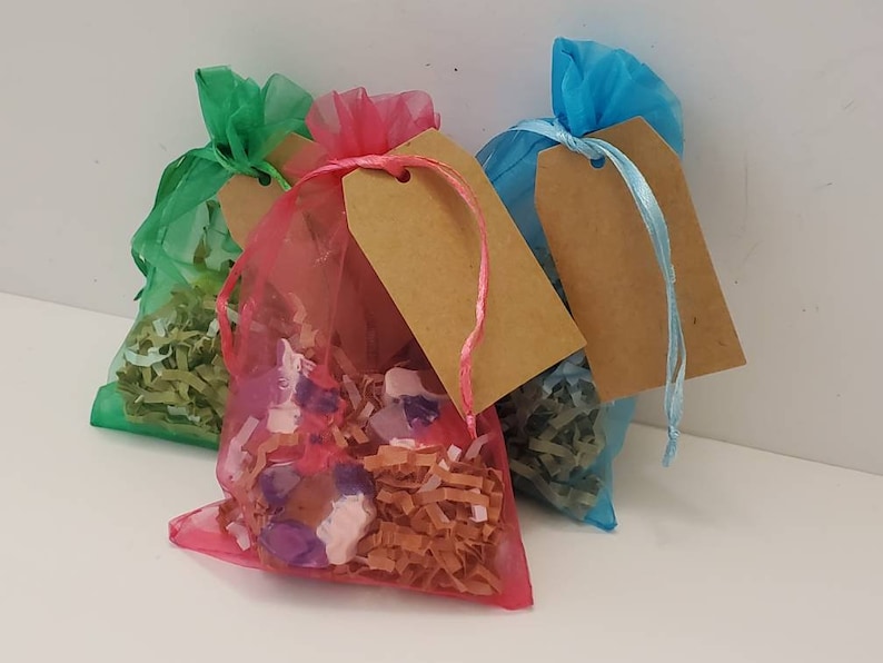 Crayon Party Favors in Organza Bags Sets of 10