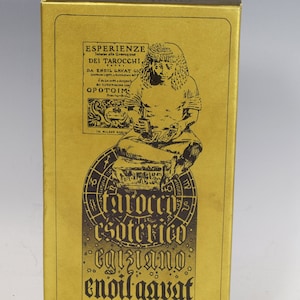Tarocco Esoterico Enoil Gavat tarot deck like new