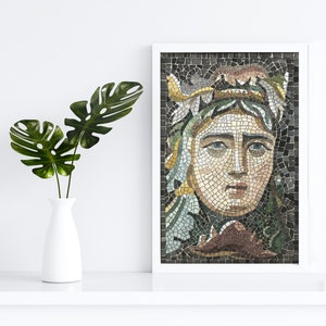 Mosaic kit &quot;Portrait of the Faun&quot; + tutorial