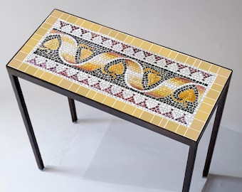 MOSAIC KIT with tutorial, complete set of tools and marble tiles, handmade in Italy professional quality, handcrafted kit.