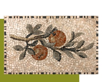 MOSAIC KIT with tutorial, complete set of tools and marble tiles, handmade in Italy professional quality, handcrafted kit.