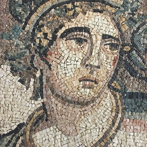 MOSAIC KIT &quot;Ambrosia&quot; + tutorial -complete set for mosaic handmade in Italy