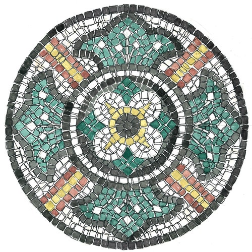 MOSAIC KIT With Tutorial Complete Set of Tools and Marble Etsy