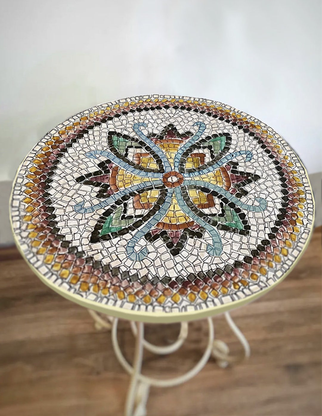 Kit Mosaïque Loisir Créatif – 350-380 Tesselles Verre & Acrylique Multicolores – Idéal Pots Fleurs, Vases, Cadres, DIY Intérieur Extérieur Tesselles Mosaïque Verre