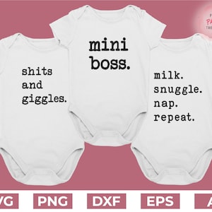 Baby svg bundel, baby citaten svg, baby douche svg, schattige baby zeggen svg, pasgeboren svg, grappige baby svg, baby meisje svg bundel, baby jongen svg