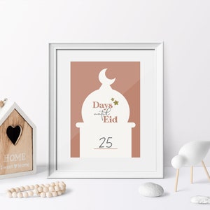 Printable Eid Countdown, Ramadan Countdown, Ramadan Calendar