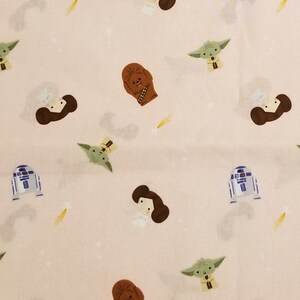 Star Wars Rebel Dreams Pink - 100% Cotton Fabric - Select Your Size or By The Yard