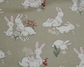 Flannel Fabric - Floppy Garden Group - REMNANTS (Multiple Sizes) - 100% Cotton Flannel