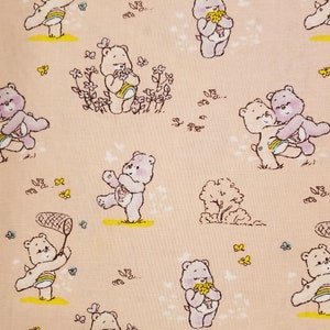 Care Bears Cheer Share Pink - 100% Cotton Fabric - Select Your Size or By The Yard