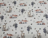 Flannel Fabric - Aspen Mom and Baby - Remnants (Multiple Sizes) - 100% Cotton Flannel