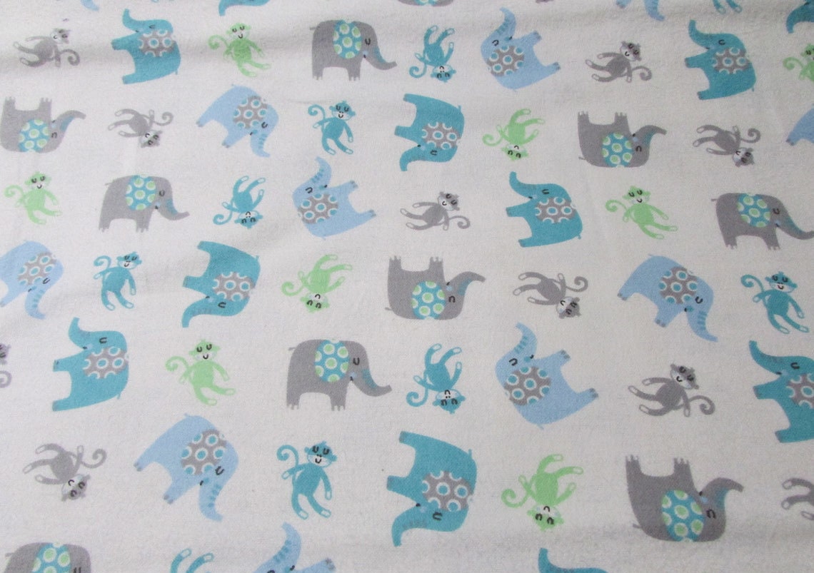 Cactus Toss 100% Cotton Flannel REMNANT Flannel Fabric