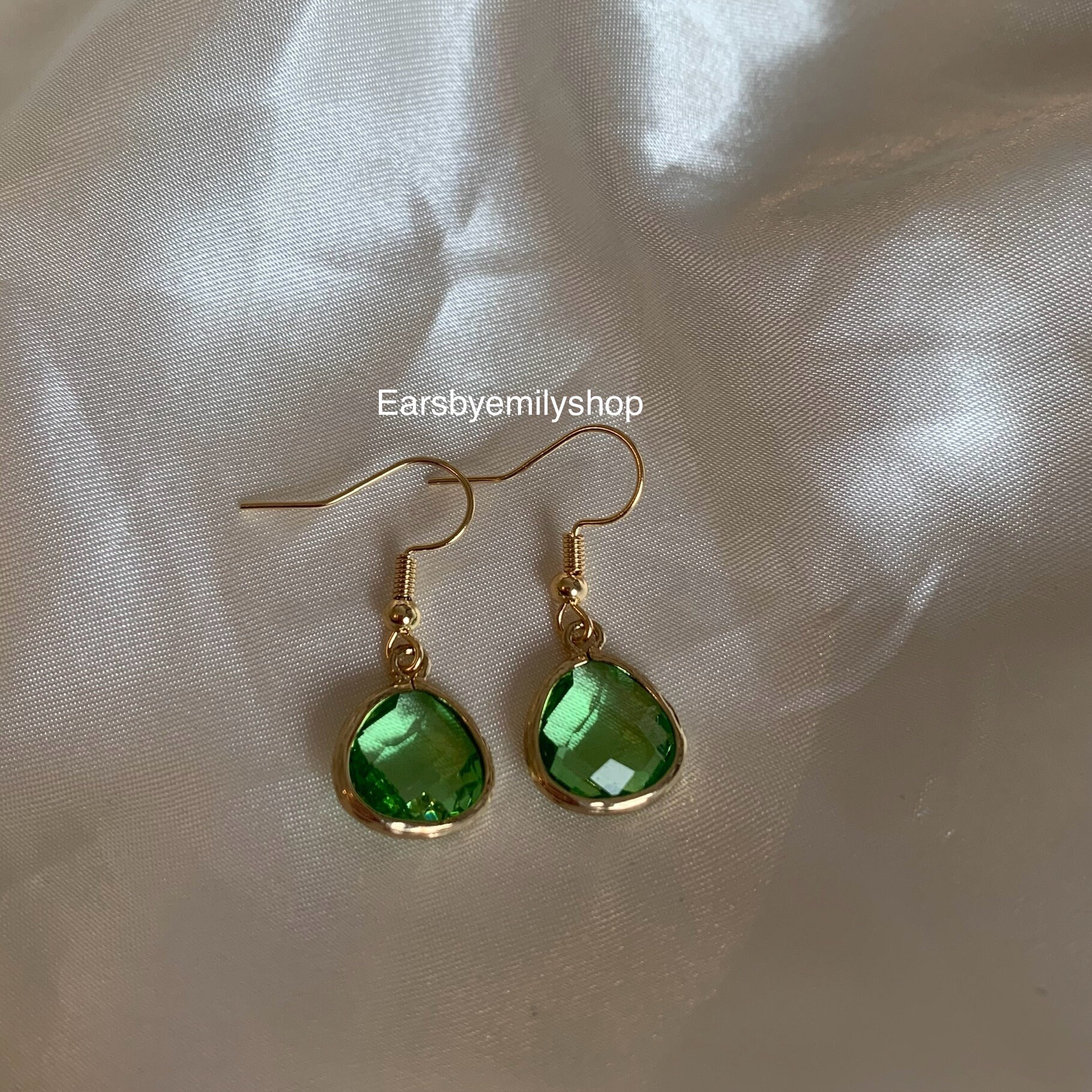 Orecchini A Goccia Con Pietre Turchesi Chip &ndash; Placcati Oro 18k, Gancio, Bohemien