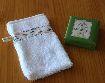 Gant De Toilette Pois Pod Etsy