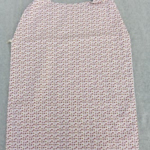 Serviettes de table Bavoir adulte imperméable avec élastique lavable grand modèle coton imprimé oekotex et nid d'abeille ou éponge image 5