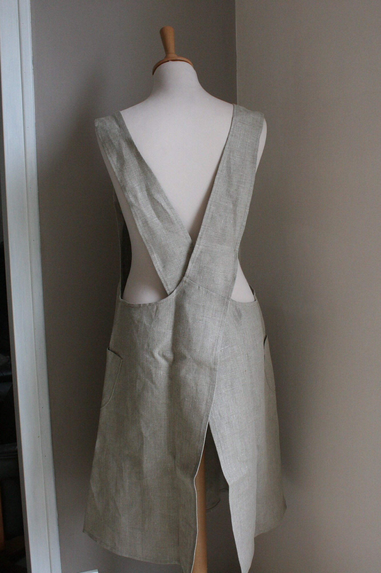 Tablier Japonais Tablier à Bretelles Croisées Pour Cuisine ou Service