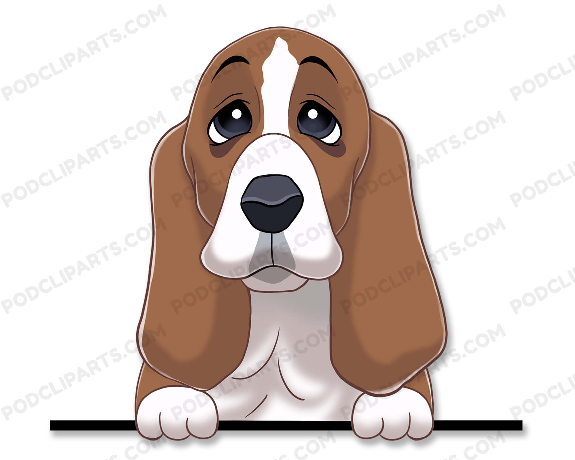 Basset Hound Dog Dog Clipart Dog Cartoon Pet Portrait Pet - Etsy Ireland Basset Hound Dog Dog Clipart Dog Cartoon Pet Portrait Pet - Etsy Ireland
