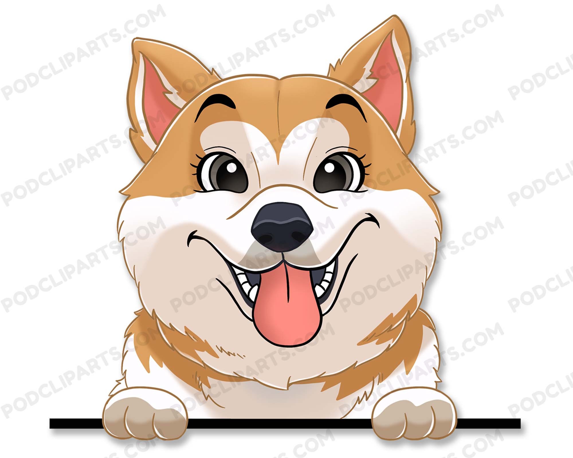 Akita Dog Clipart Cartoon Dog Portrait Dog Drawing Png Dog - Etsy Akita Dog Clipart Cartoon Dog Portrait Dog Drawing Png Dog - Etsy