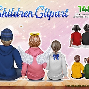We are Children clipart PNG, cute baby clipart, Child, Kids clipart, Son and Daughter clipart, Friend clipart, Baby high shcool - CA292