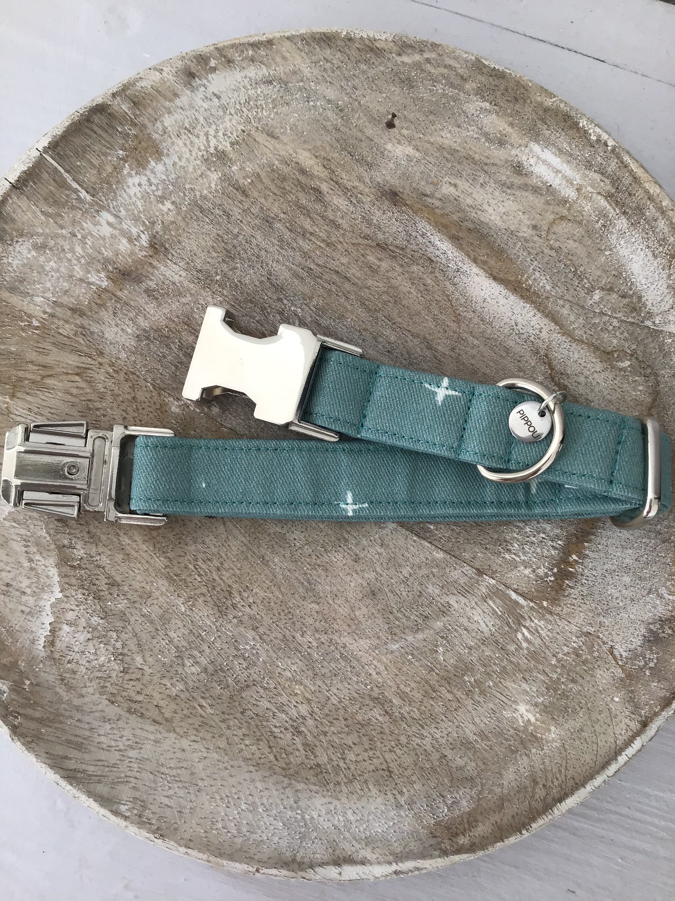 Collier Chien Vert