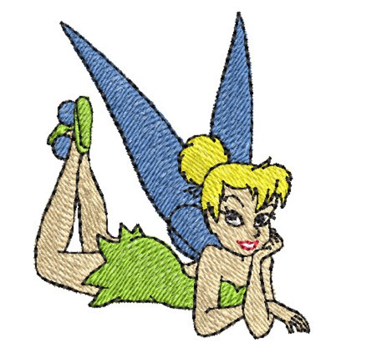 Tinker Bell Embroidery Design Download Tinker Bell Etsy
