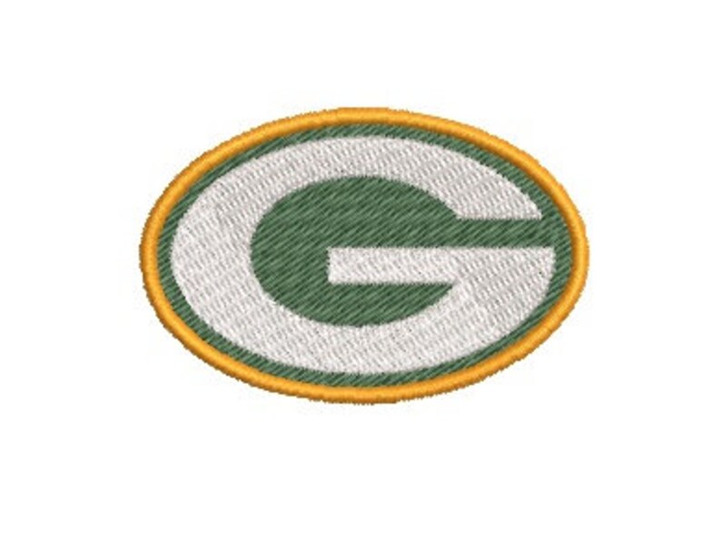 Green Bay Packers Embroidery Design Download Green Bay Etsy