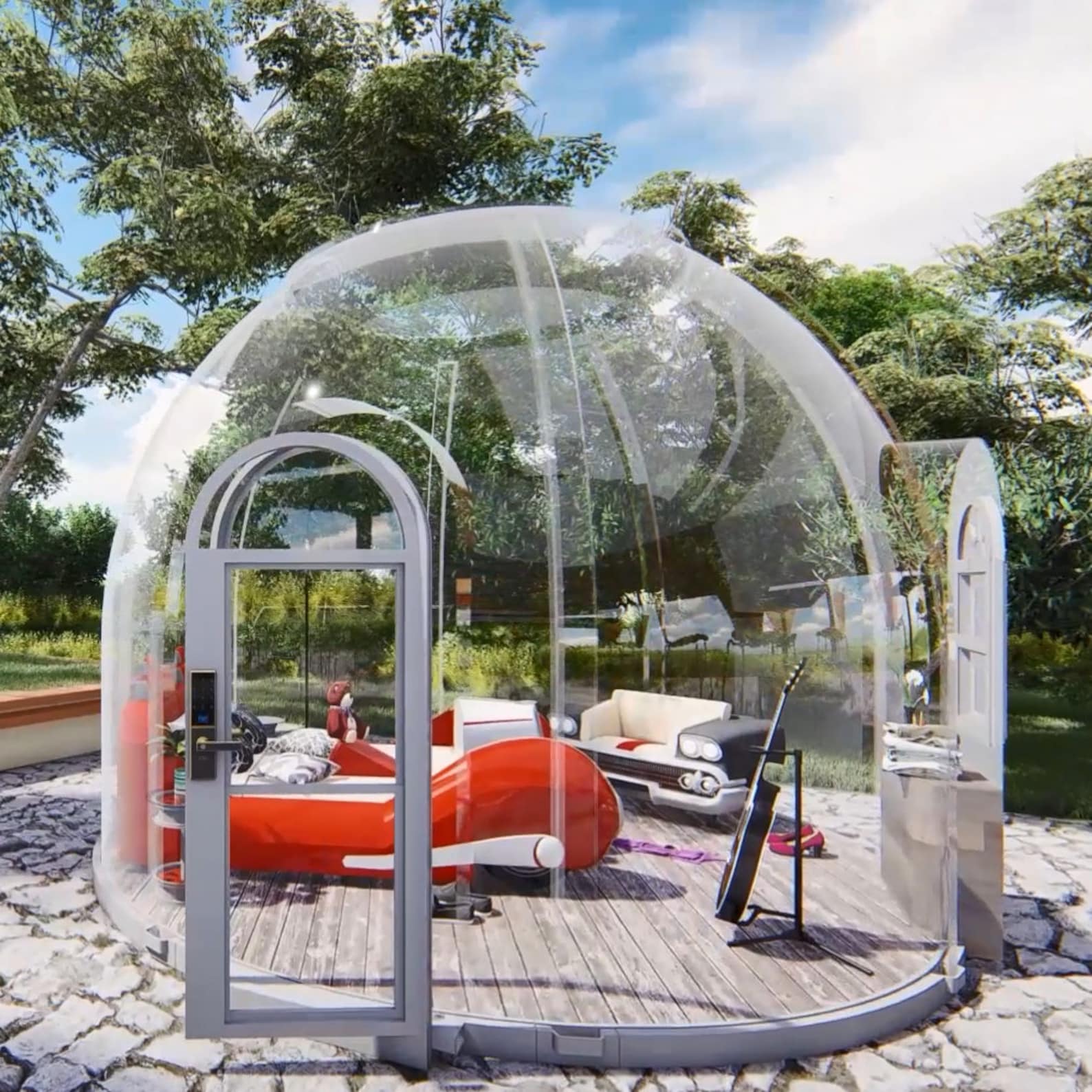 Bubble tents Restaurant igloos Outdoor dining domes Etsy