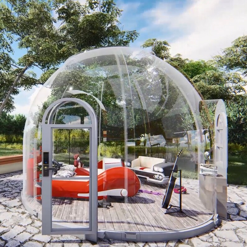 Bubble tents Restaurant igloos Outdoor dining domes Etsy