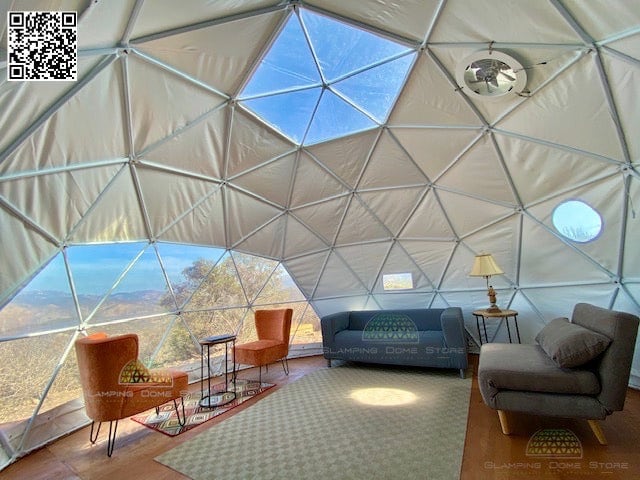 Geodome glamping hot sale
